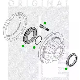 Ступица колеса PE AUTOMOTIVE 770178 6RMCVX 2313-07475-0269-01 LMUZ BVZ изображение 0