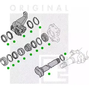Тормозной вал PE AUTOMOTIVE B 91W9N 2313-07492-0264-01 WFE6J8 770387 изображение 0