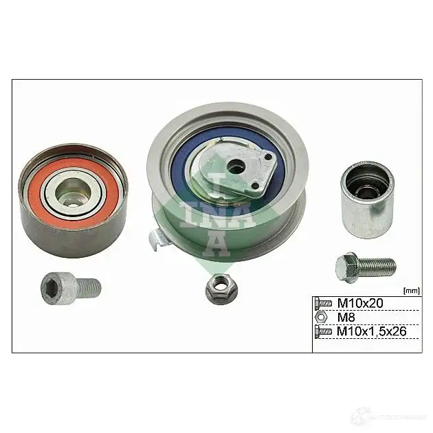 Комплект роликов ГРМ INA 4005108341686 2G JU0 1780255 530037409