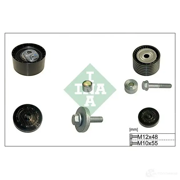 Комплект роликов ГРМ INA 530063809 1780683 NGD23 U 4005108972484
