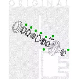 Ступица колеса PE AUTOMOTIVE 2313-08788-0268-02 WOG QT8I M8QZI 773670 изображение 0