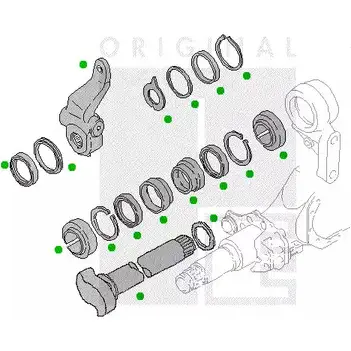 Тормозной вал PE AUTOMOTIVE 780746 6 V1PD 4INDL 2313-11905-0247-02 изображение 0