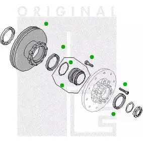 Тормозной диск PE AUTOMOTIVE OXGTXO 2313-20773-0261-02 D86I 5 784437 изображение 0