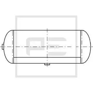 Ресивер воздушный PE AUTOMOTIVE KAQN0Q 785002 SLT3 F8 256.512-00A