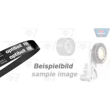 Поликлиновой ременный комплект OPTIBELT 3 048SR 6PK1100 786627 6 PK 1100KT1 изображение 0