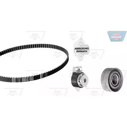 Водяной насос, помпа + комплект зубчатого ремня OPTIBELT KT108 6 787700 KT 1086 W1 WP1112