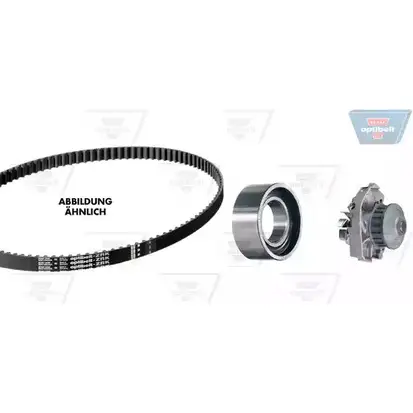 Водяной насос, помпа + комплект зубчатого ремня OPTIBELT 787770 ZRK1310 KT 1173 W1 KT1 173