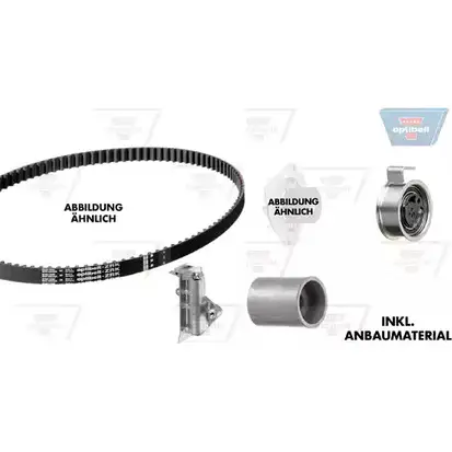 Водяной насос, помпа + комплект зубчатого ремня OPTIBELT WP1006 KT 1236 W2 KT12 36 787830