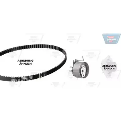 Водяной насос, помпа + комплект зубчатого ремня OPTIBELT KT1 252 WP1005 787852 KT 1252 W1