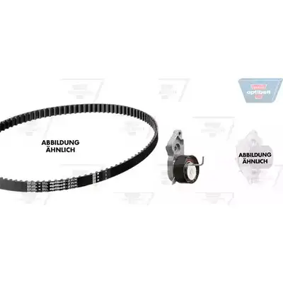 Водяной насос, помпа + комплект зубчатого ремня OPTIBELT KT12 97 KT 1297 W1 WP1043 787904