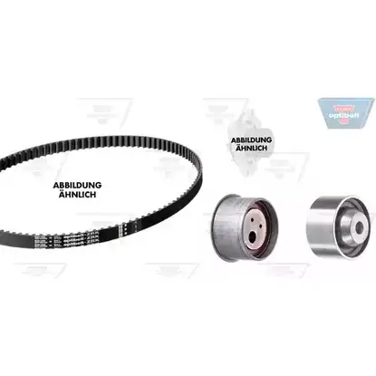 Водяной насос, помпа + комплект зубчатого ремня OPTIBELT 787918 K T1307 KT 1307 W1 WP1078 изображение 0