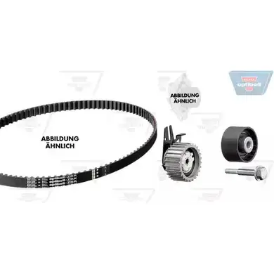 Водяной насос, помпа + комплект зубчатого ремня OPTIBELT 788069 ZRK 1540 KT 1426 W2 KT 1426 изображение 0