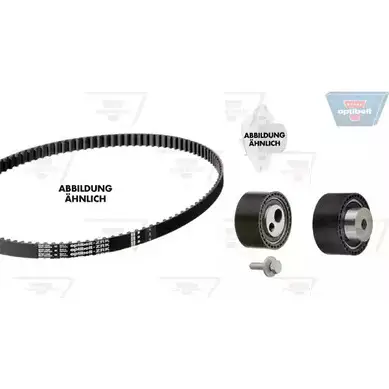 Водяной насос, помпа + комплект зубчатого ремня OPTIBELT 432UT KT 1480 W1 788121 431 ST