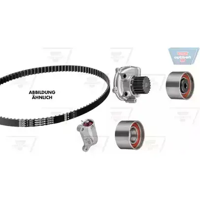Водяной насос, помпа + комплект зубчатого ремня OPTIBELT KT 1502 W1 788149 KT15 02 WP1077 изображение 0