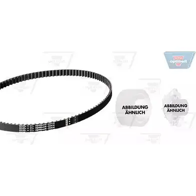 Водяной насос, помпа + комплект зубчатого ремня OPTIBELT KT 1533 W1 788188 ZRK1428 KT15 33
