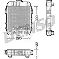 Радиатор охлаждения двигателя DENSO DRM20061 O9 E0R 8717613469835 807545 изображение 0