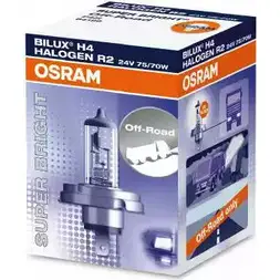 Лампа галогеновая H4 P45T 75/70 Вт 24 В OSRAM FJTLR Y 811541 64199SB 4050300219899