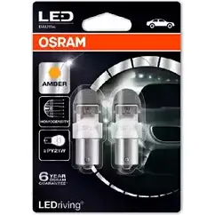 Лампа светодиодная PY21W 12 В OSRAM 7FC ED6 7557YE02B 4052899368101 813169