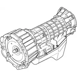 Автоматическая коробка передач ZF PARTS 813809 4 HP 22 893AK4R 1043.010.332