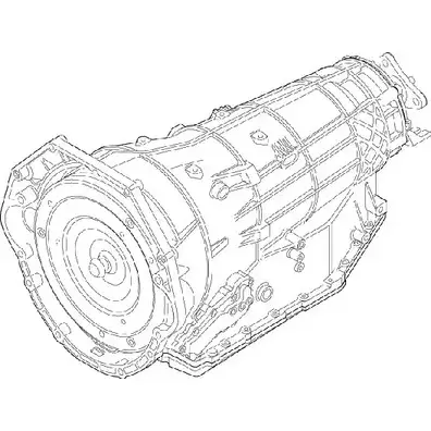 Автоматическая коробка передач ZF PARTS 814001 5 HP 30 PU7CFAW 1055.000.028