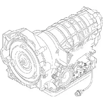 Автоматическая коробка передач ZF PARTS 814147 1060.030.077 B0ANS 5 HP 19 FL