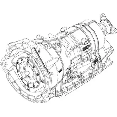 Автоматическая коробка передач ZF PARTS 6 HP 26 VTOK5N 814313 1068.012.152