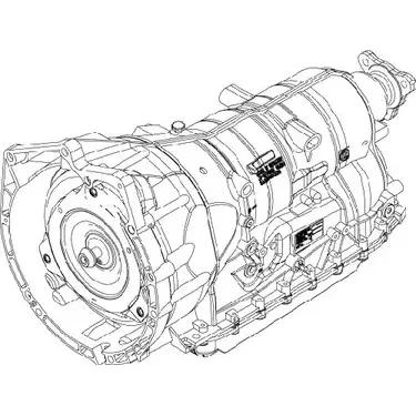 Автоматическая коробка передач ZF PARTS BIPD8L 6 HP 19 814727 1071.012.077