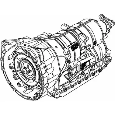 Автоматическая коробка передач ZF PARTS 814754 1071.032.095 C8A3WJR 6 HP 21