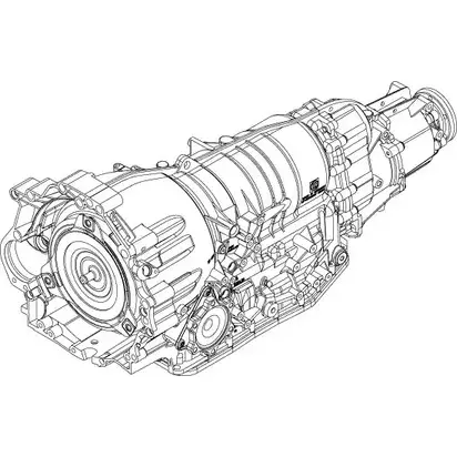 Автоматическая коробка передач ZF PARTS 6 HP 19 A 814851 416IM39 1071.042.306 изображение 0