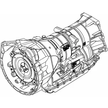 Автоматическая коробка передач ZF PARTS 814910 6 HP 21 X WNXD8P 1071.052.087