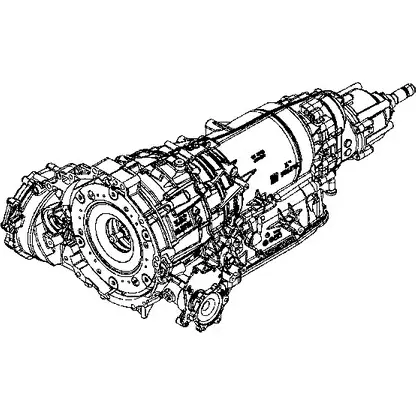 Автоматическая коробка передач ZF PARTS 8 HP 55 A HIS 815012 1087.036.022 SRY8N