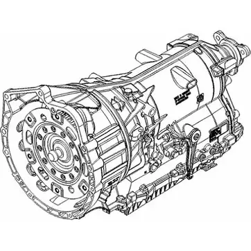 Автоматическая коробка передач ZF PARTS 1090.016.149 8 HP 45 HIS 3H5DSL 815091