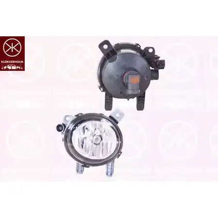 Противотуманная фара, птф KLOKKERHOLM 00860281A1 4E8HP T7 839815