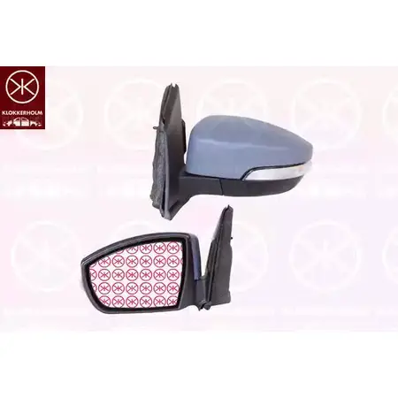 Зеркало боковое наружное KLOKKERHOLM 846776 BE 24FSY 25791044