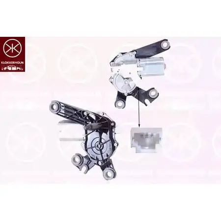 Мотор стеклоочистителя KLOKKERHOLM SPQ0J 55077173 9U F0K 854412