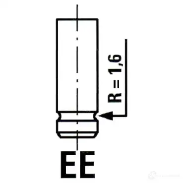 Впускной клапан IPSA 1980923 EQ80Q M vl169500 8112000018564 изображение 0