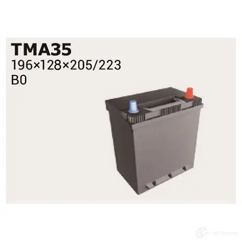 Аккумулятор IPSA 1977777 36B20L TMA35 53520 изображение 0
