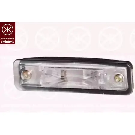 Подсветка номера KLOKKERHOLM 65210850 R07Z X 857016