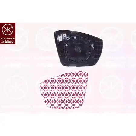 Зеркальный элемент, стекло зеркала KLOKKERHOLM 858775 K48X 1R 75221064 изображение 0