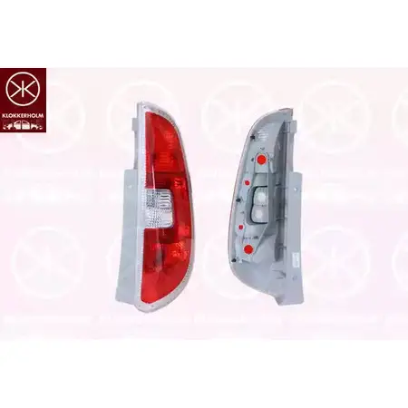 Задний фонарь KLOKKERHOLM 9PFEZ SU 75300712A1 858848