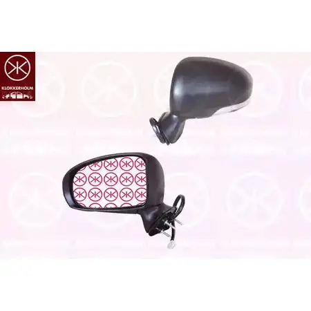 Зеркало боковое наружное KLOKKERHOLM KES 2S 81831043 860401