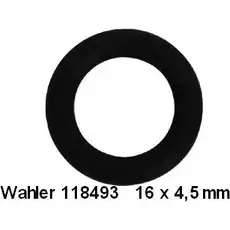 Прокладка клапана EGR WAHLER 865023 OOC6NM 6 118493 изображение 0