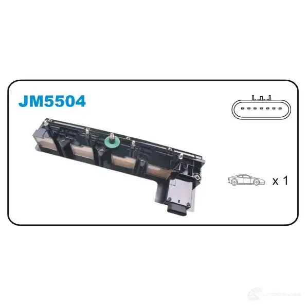 Катушка зажигания JANMOR jm5504 5902925214317 VU3 43WX 2817876