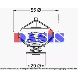 Термостат ож AKS DASIS 751961N AARC0 877503 0 WWAR изображение 0