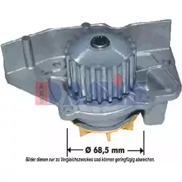 Водяной насос, помпа AKS DASIS VM9390 877579 780065N E6JRP 1