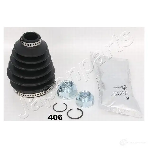 Пыльник шруса, ремкомплект JAPANPARTS kb406 188GQV B 1487095 8052553138565 изображение 0