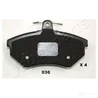Тормозные колодки, комплект JAPANPARTS 8052553082431 1492112 pa036af 58 XPQQ изображение 0