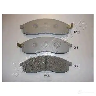 Тормозные колодки, комплект JAPANPARTS 6186078 8033001122091 pa192af AS48AB C изображение 0