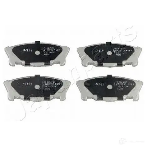 Тормозные колодки, комплект JAPANPARTS R4Z LHQ pa603af 1492428 8033001124477