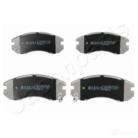 Тормозные колодки, комплект JAPANPARTS 1492444 pa705af SSA DU2 8033001124637